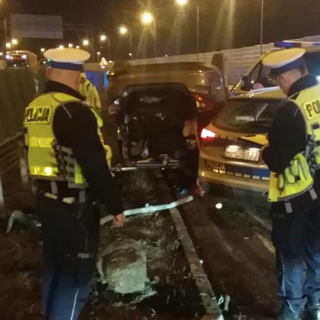 Zatrzymani na A1 do napadów na sklepy w Żołędowie i Brzemionach